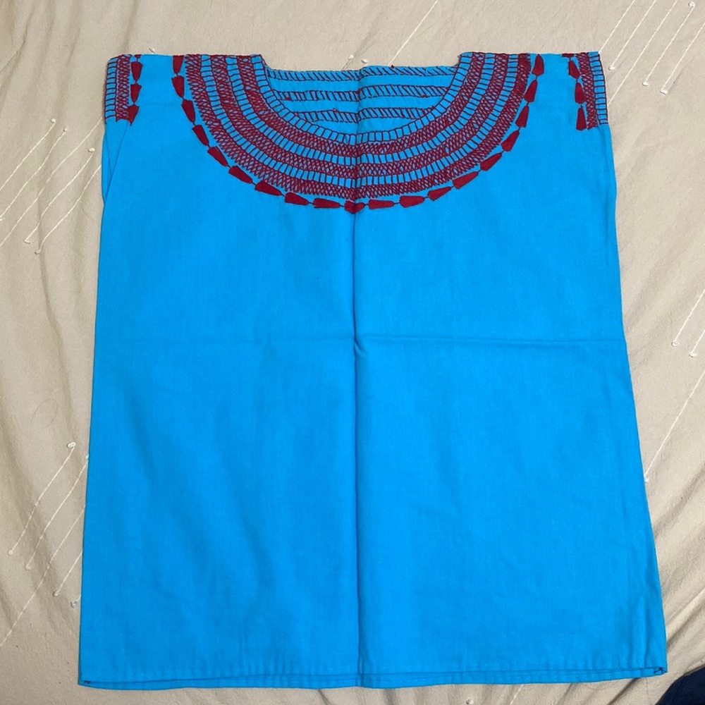 Embroidered Authentic Mexican Shirt